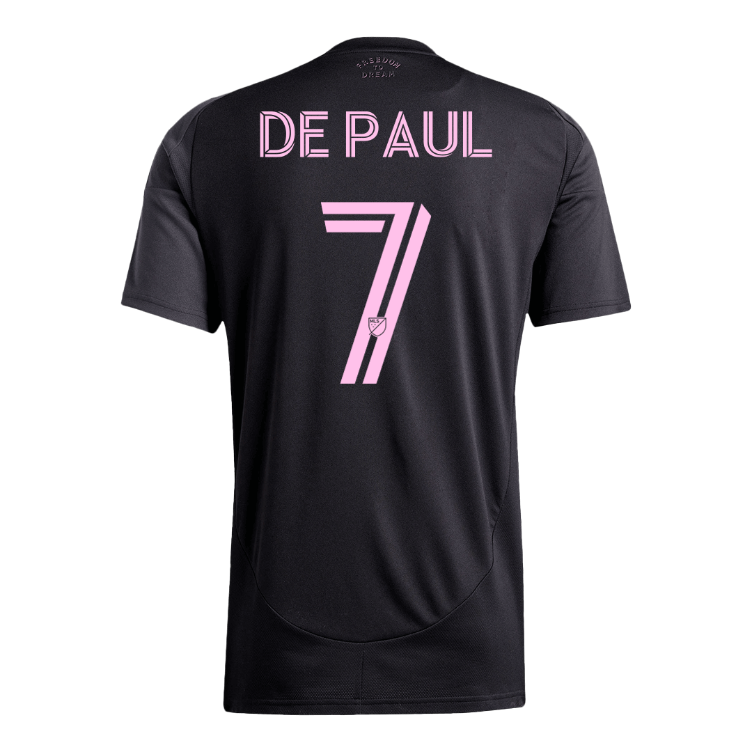 Inter Miami CF DE PAUL #7 Εκτός Έδρας Φανέλα Ποδοσφαίρου 2025