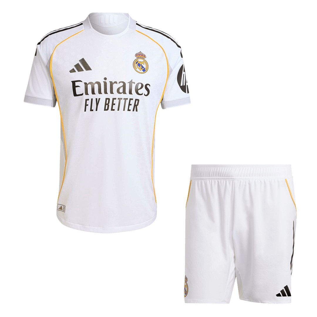 Αυθεντική εμφάνιση φανέλας Real Madrid Home 2025/26