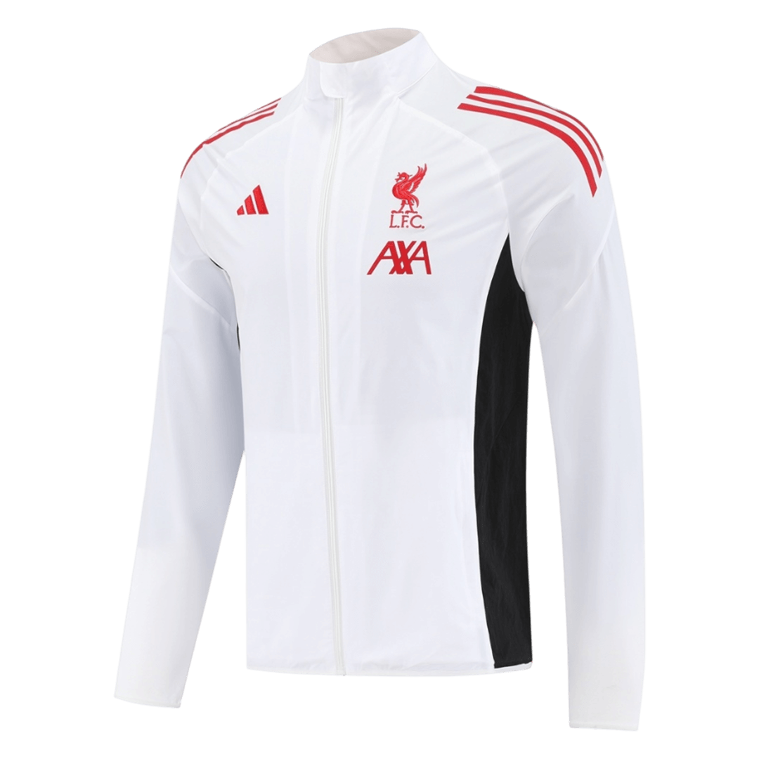 Liverpool Windbreaker Jacket 2025/26 - White