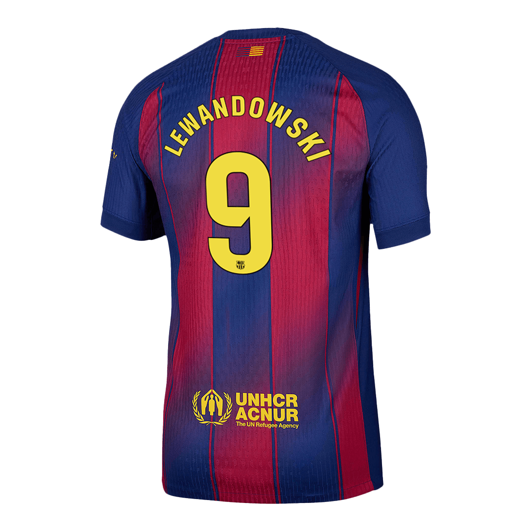 LEWANDOWSKI #9 Αυθεντική ποδοσφαιρική φανέλα της Barcelona για την εντός έδρας σεζόν 2025/26