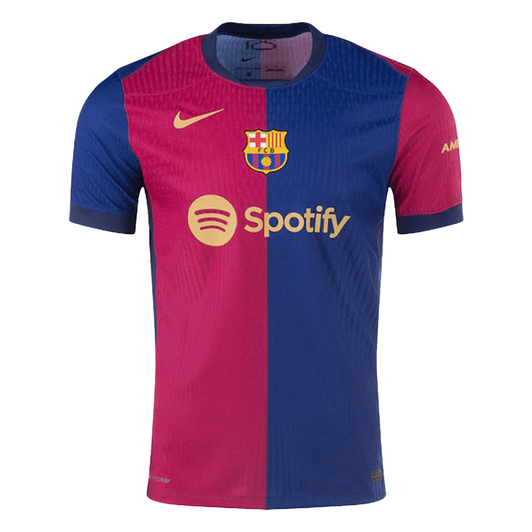 Authentic LAMINE YAMAL #19 Barcelona Home Soccer Jersey 2024/25 - UCL - old sponsor