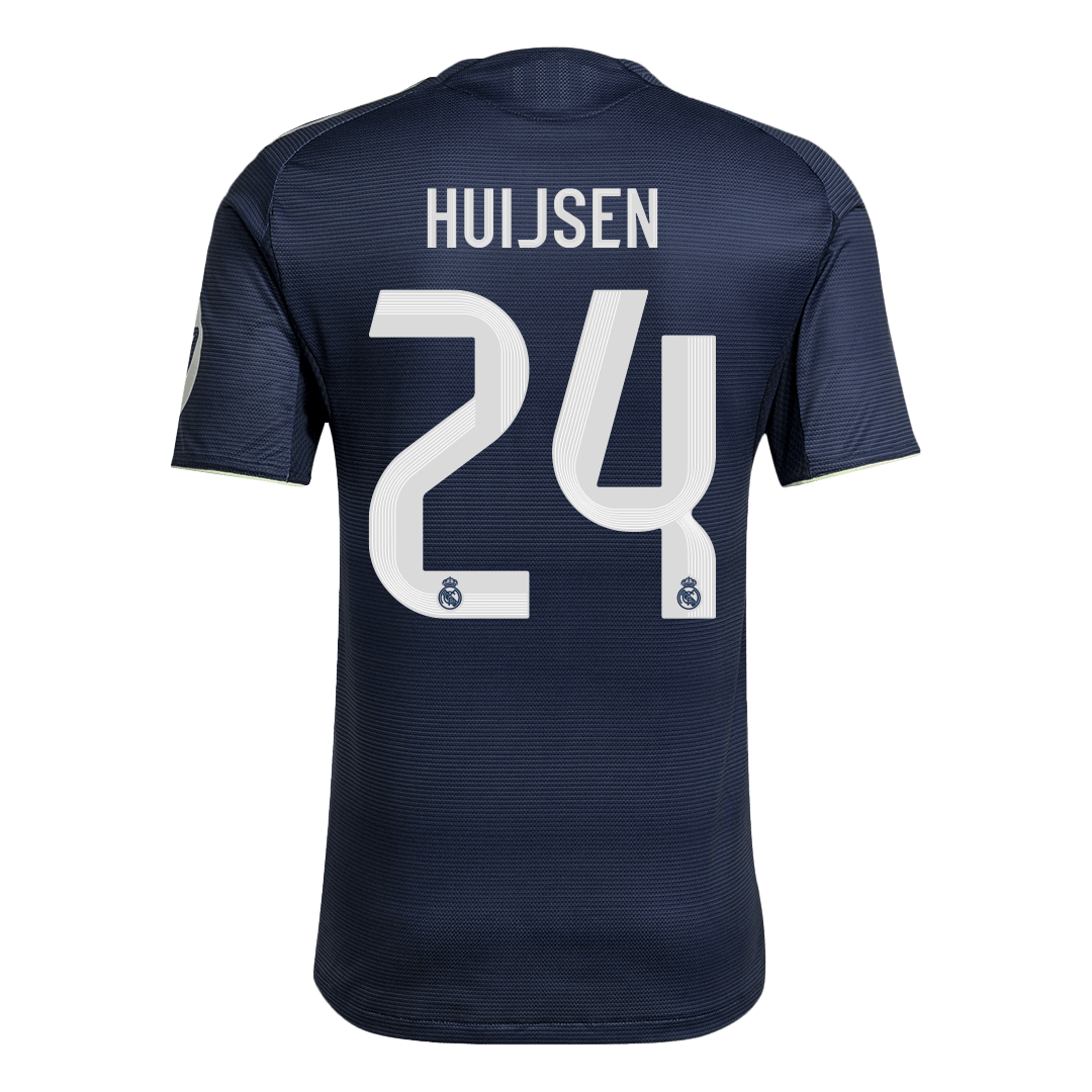 HUIJSEN #24 Αυθεντική ποδοσφαιρική φανέλα Ρεάλ Μαδρίτης εκτός έδρας 2025/26