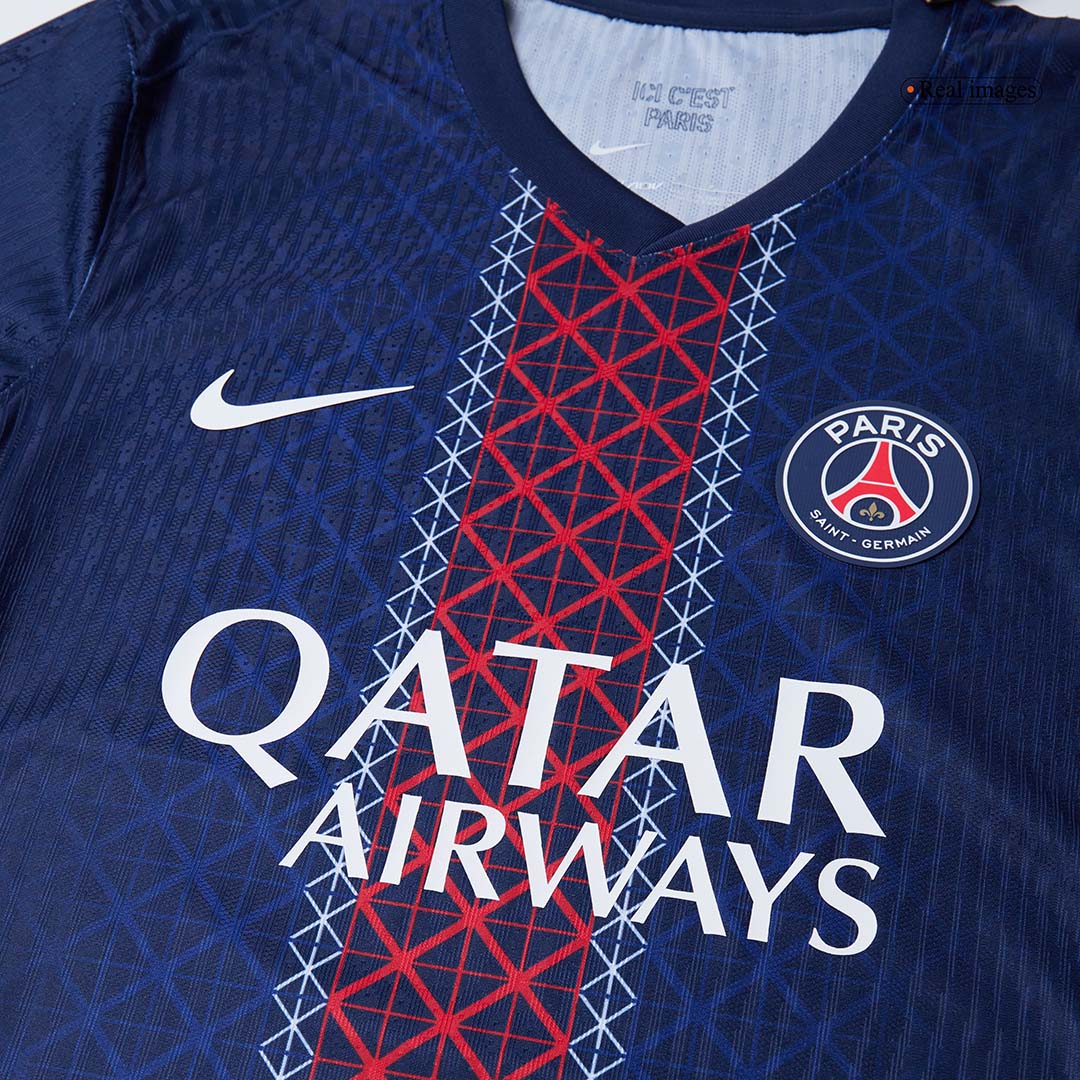 B.BARCOLA #29 PSG Αυθεντική Φανέλα Ποδοσφαίρου Εντός Έδρας 2025/26