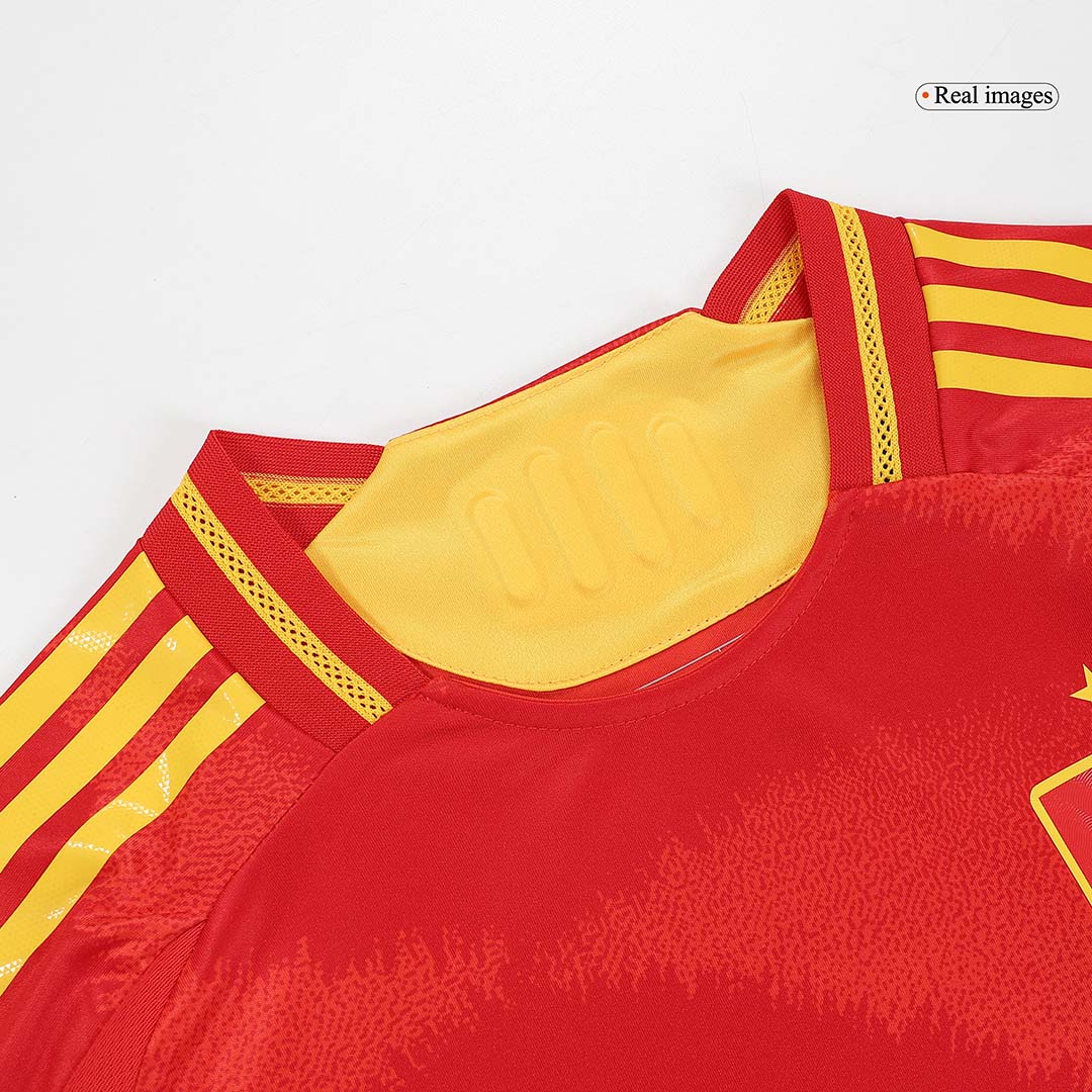 Αυθεντική φανέλα LAMINE YAMAL #19 Soccer Jersey Ισπανίας για το σπίτι 2024