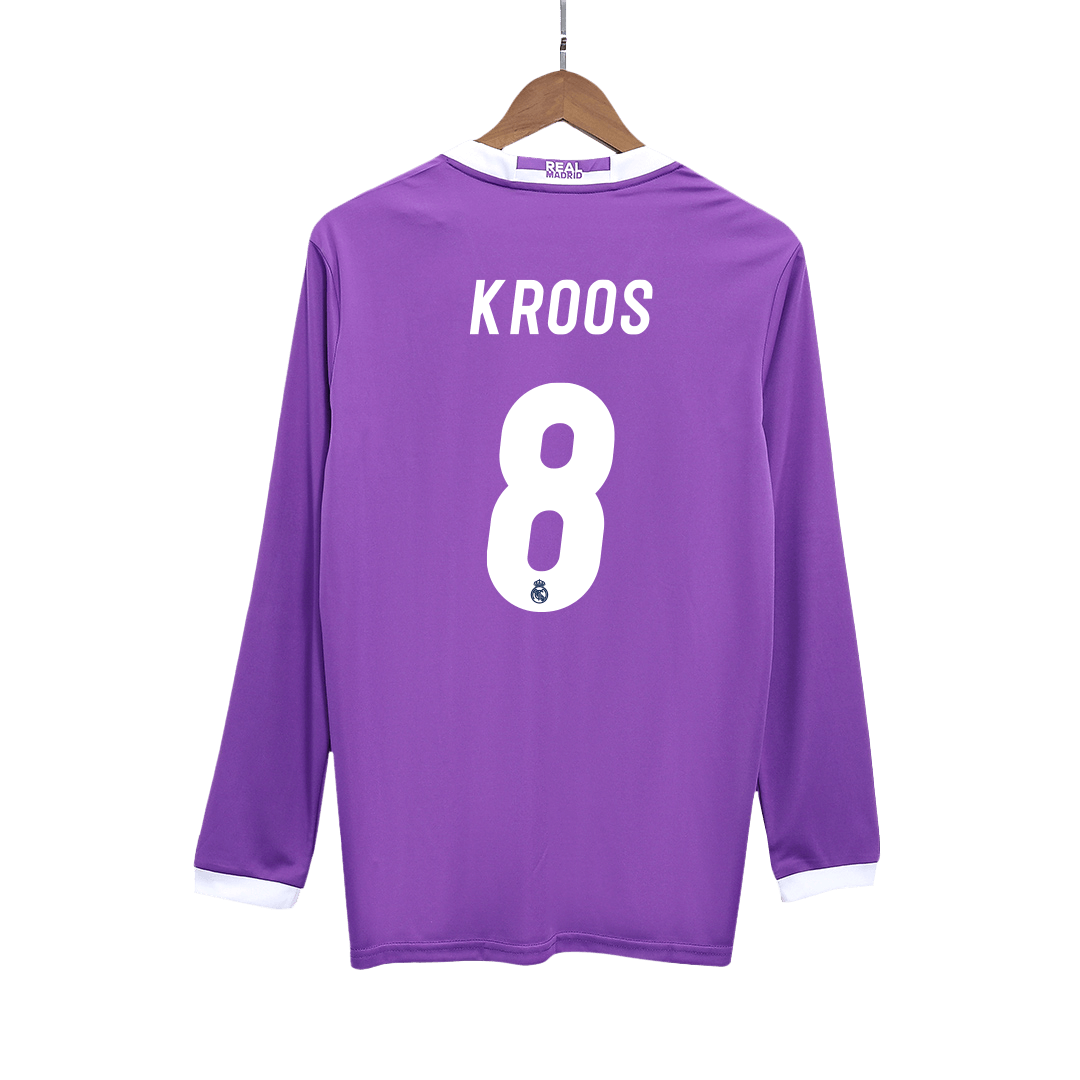 KROOS #8 Ρεάλ Μαδρίτης Ρεάλ Μαδρίτης Ρεάλ Μαδρίτης Εκτός έδρας Μακρυμάνικη Ποδοσφαιρική Μπλούζα 2016/17
