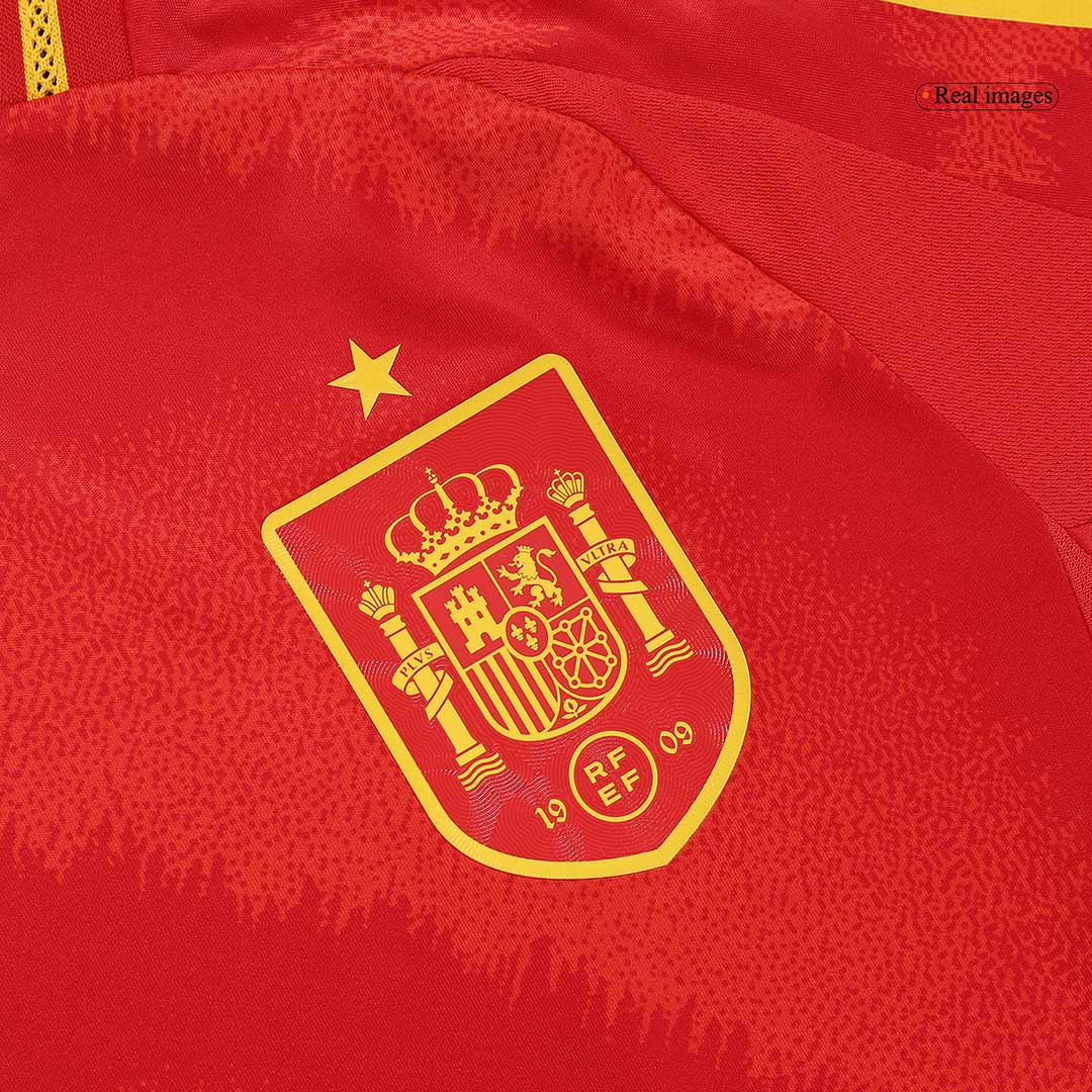 Αυθεντική φανέλα LAMINE YAMAL #19 Soccer Jersey Ισπανίας για το σπίτι 2024