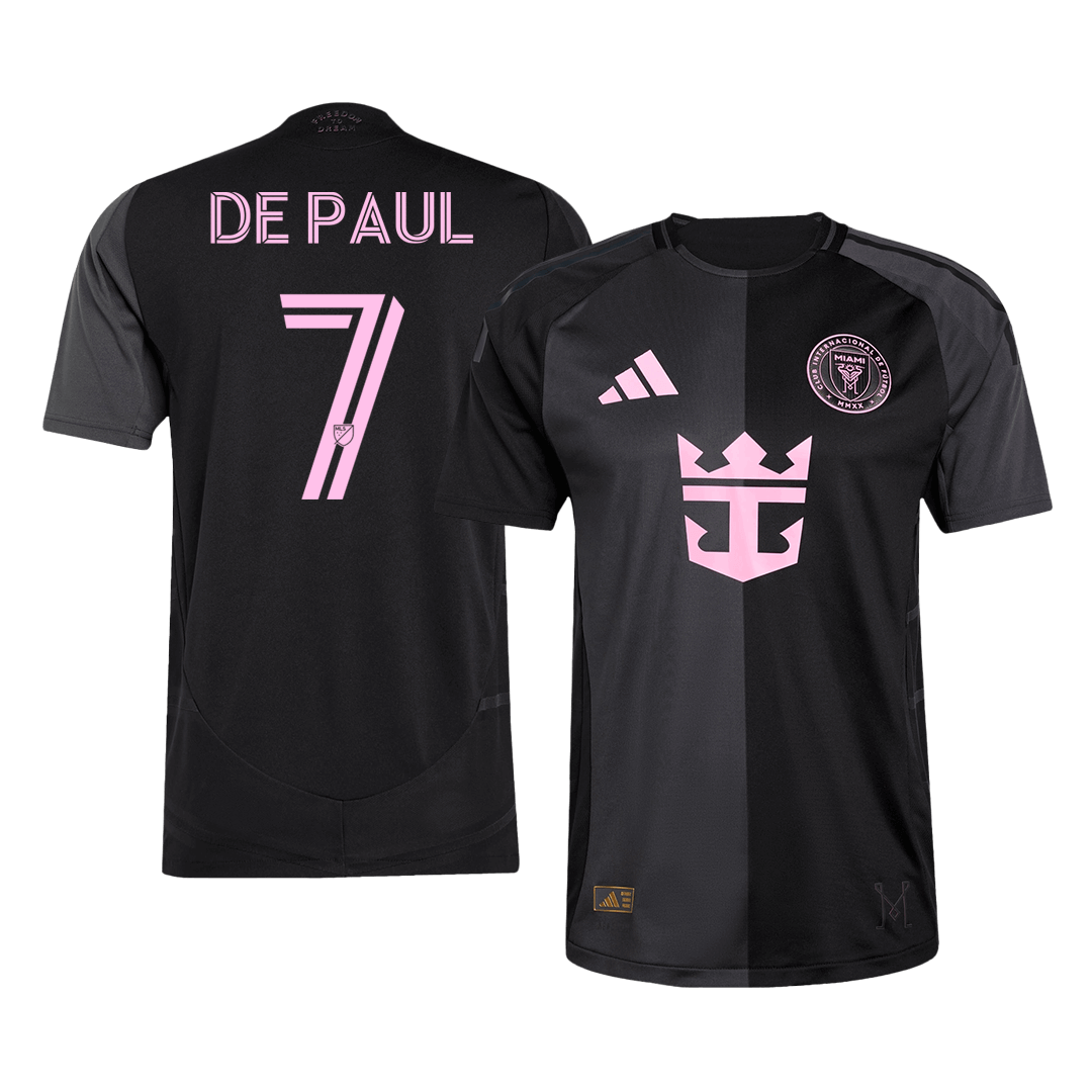 Inter Miami CF DE PAUL #7 Εκτός Έδρας Αυθεντική Φανέλα Ποδοσφαίρου 2025