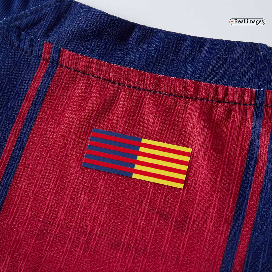 F.DE JONG #21 Αυθεντική Φανέλα Ποδοσφαίρου Barcelona Home 2025/26