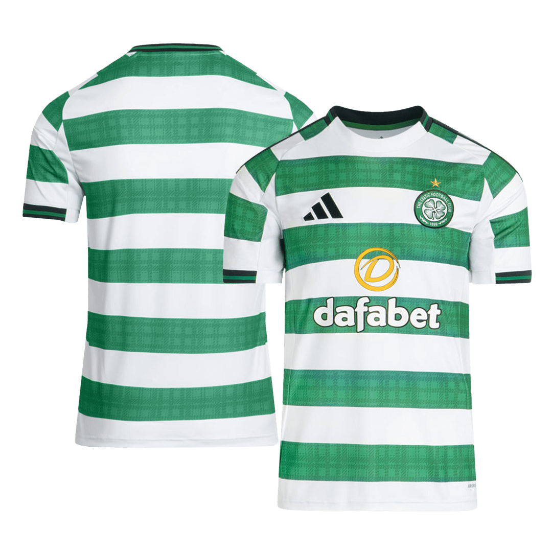 Φανέλα Εντός Έδρας Celtic 2025/26 Πράσινο & Λευκό
