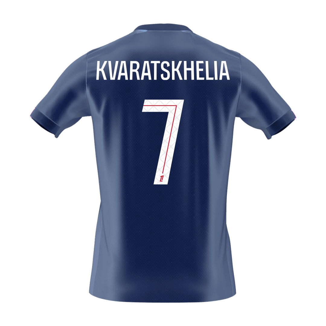 PSG φανέλα Εντός 2025/26 KVARATSKHELIA #7 - Premium