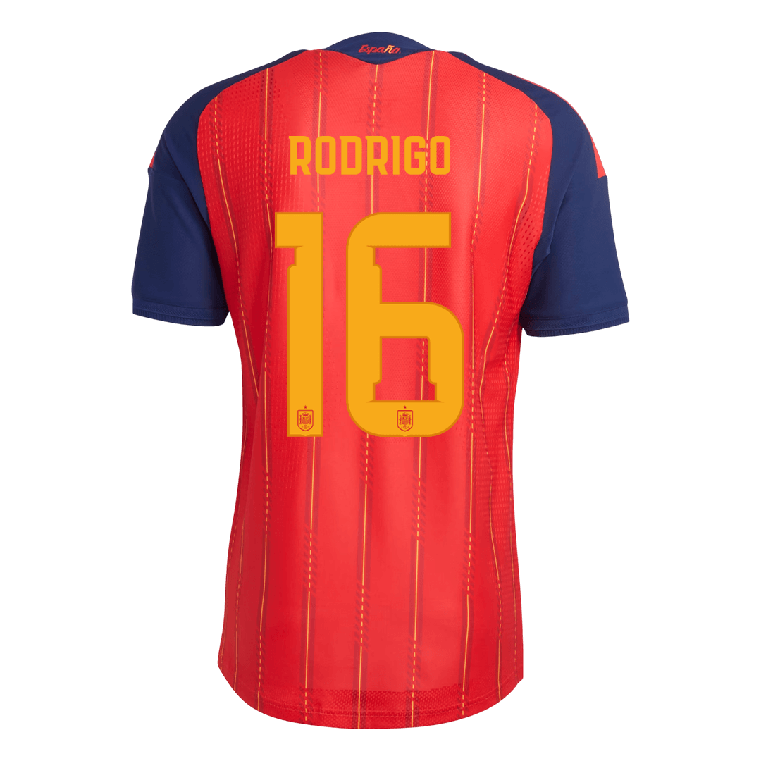 Ισπανία φανέλα Εντός Παγκόσμιο Κύπελλο 2026 RODRIGO #16 - Match Version