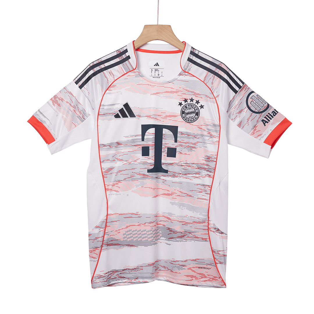 Φανέλα ποδοσφαίρου KANE #9 Bayern Munich εκτός έδρας 2025/26