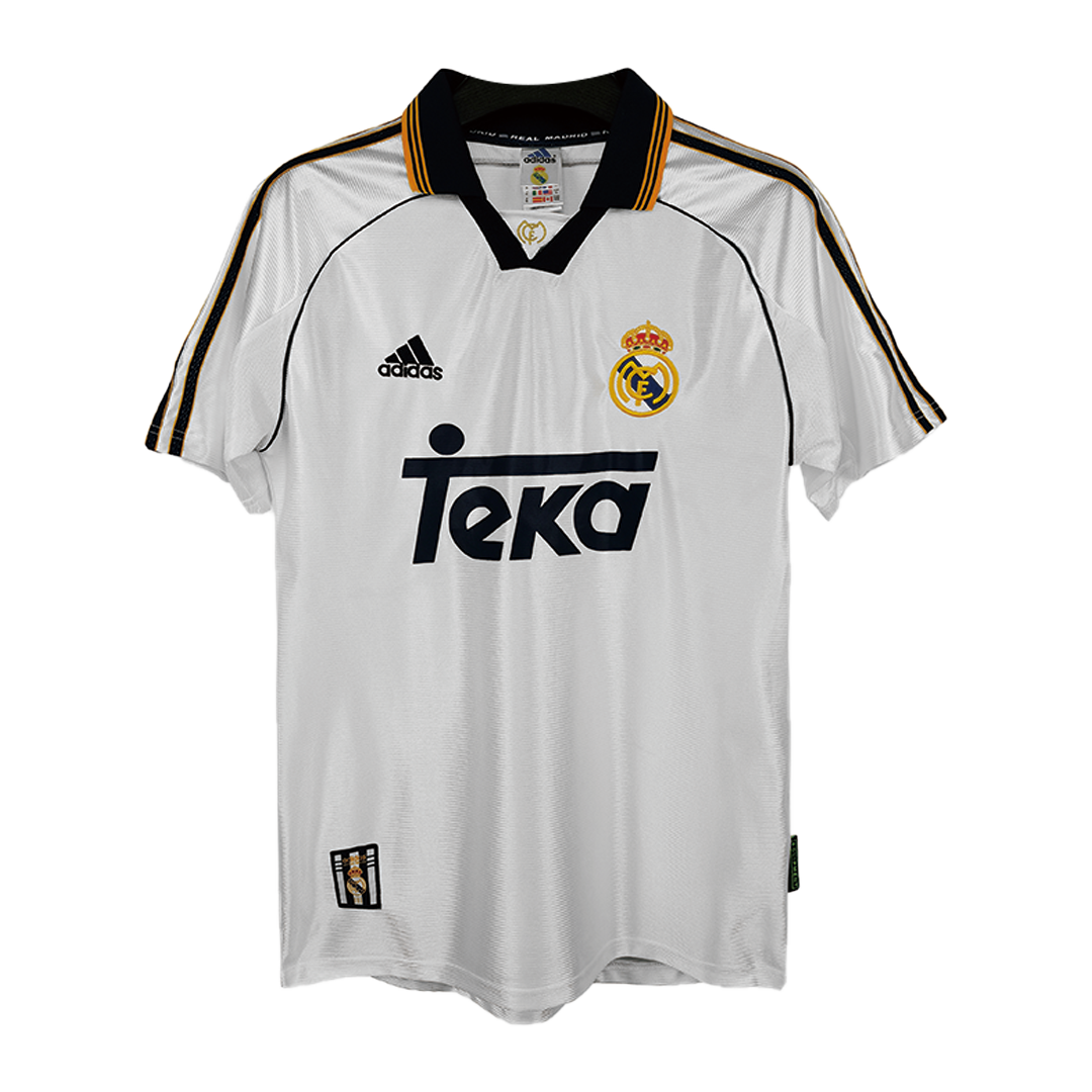 Ρετρό φανέλα ποδοσφαίρου Real Madrid 1998/00