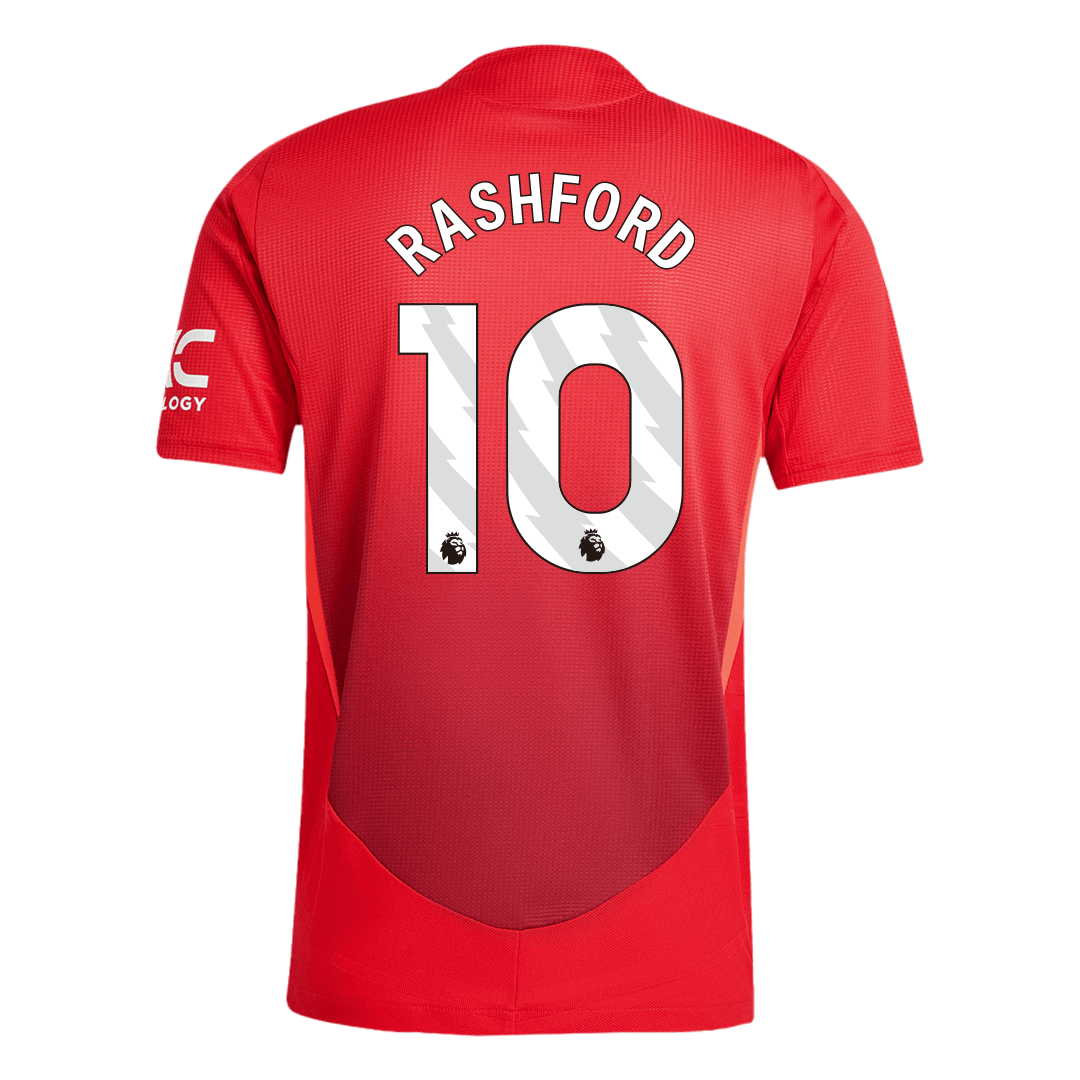 Αυθεντική φανέλα RASHFORD #10 Soccer Jersey Manchester United 2024/25