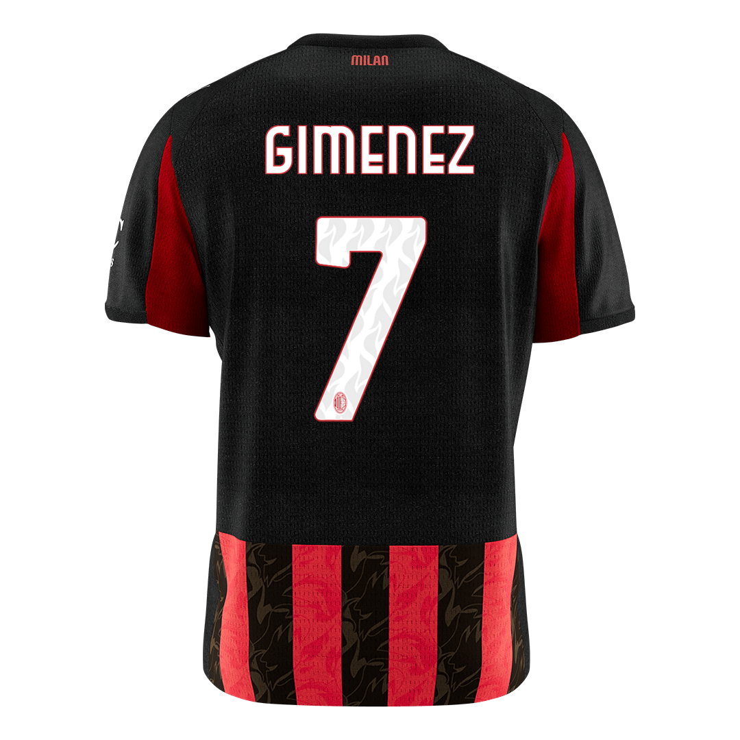 Μίλαν φανέλα Εντός 2025/26 GIMENEZ #7 - Premium