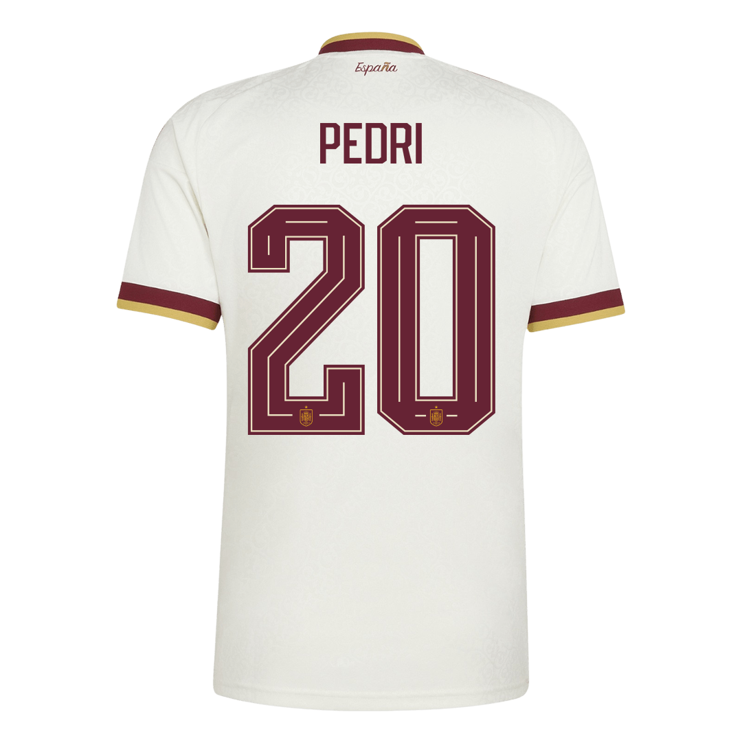 Ισπανία φανέλα Εκτός Παγκόσμιο Κύπελλο 2026 PEDRI #20