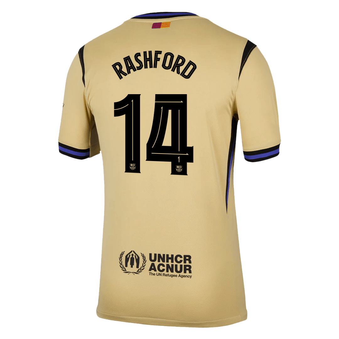 RASHFORD #14 Φανέλα Εκτός Έδρας Μπαρτσελόνα 2025/26 - UCL