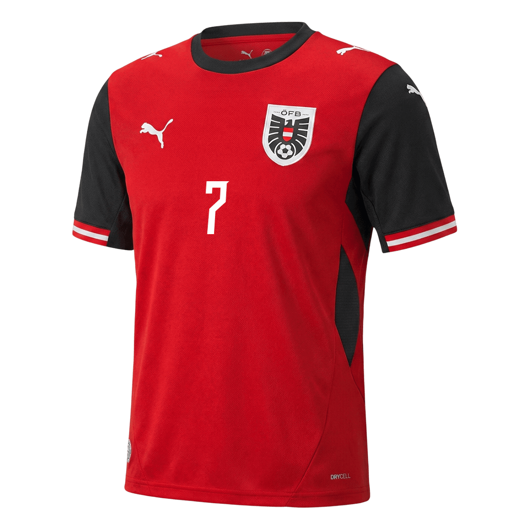 ARNAUTOVIC#7 Austria Home Soccer Jersey World Cup 2026 Red