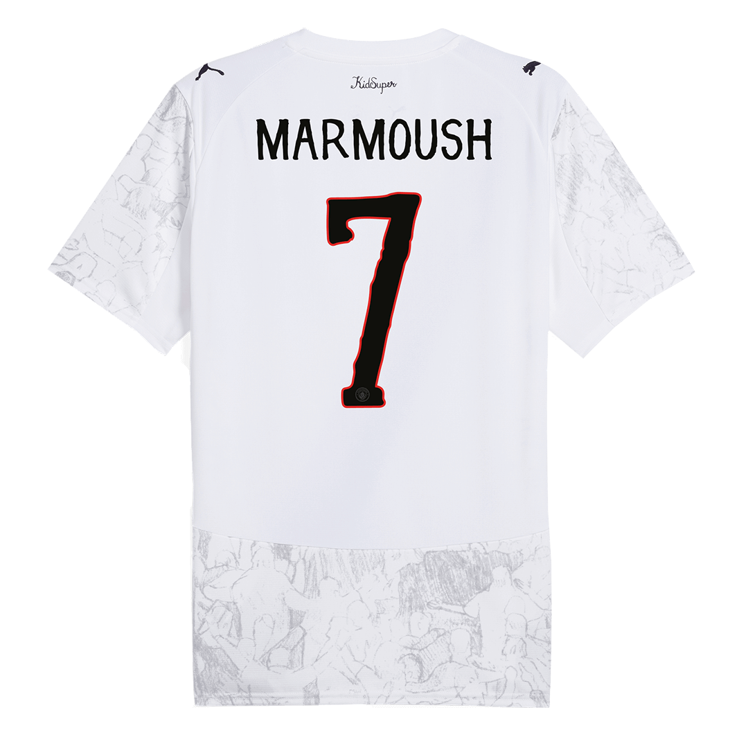 Φανέλα KidSuper Manchester City 2025/26 – Club World Cup με το όνομα MARMOUSH #7