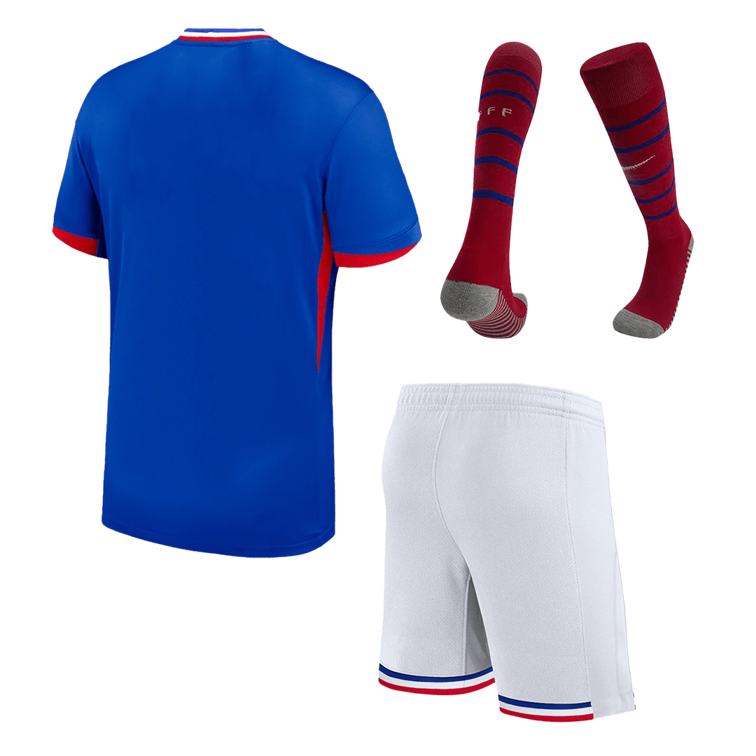 Kids France Custom Euro Home Full ποδοσφαιρικά κιτ 2024