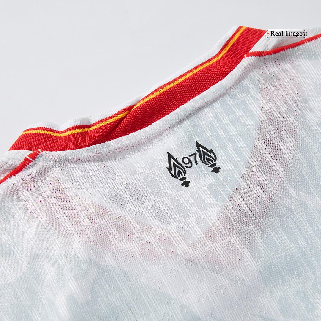Αυθεντική ποδοσφαιρική φανέλα VIRGIL #4 Liverpool Third Away Shirt 2024/25
