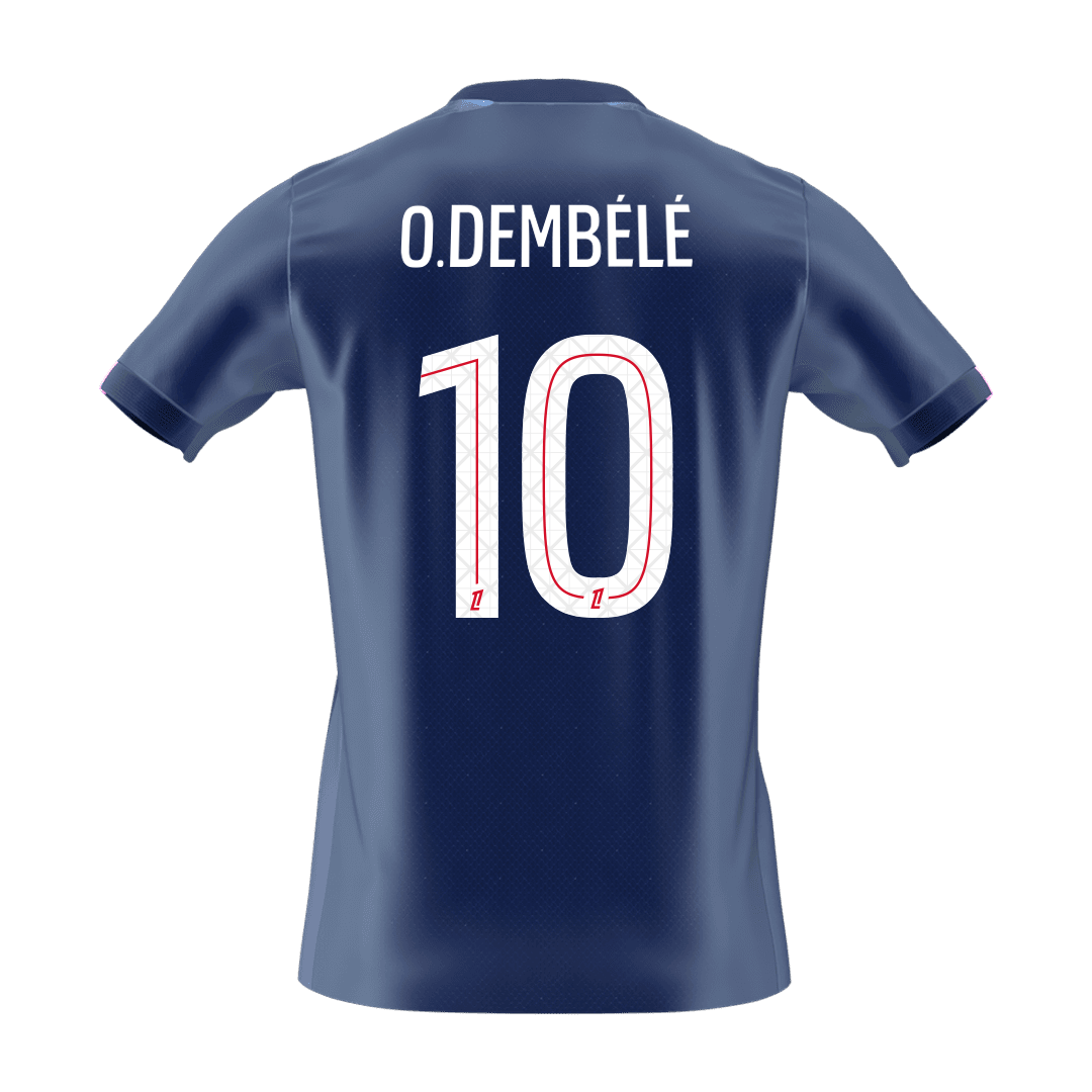 PSG φανέλα Εντός 2025/26 O.DEMBÉLÉ #10 - Premium