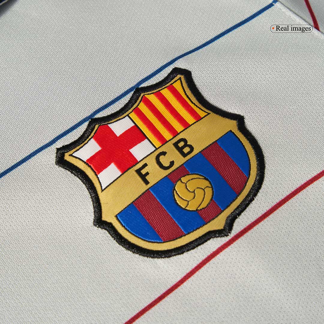 Ρετρό φανέλα Barcelona Εκτός έδρας ποδοσφαίρου 2003/04