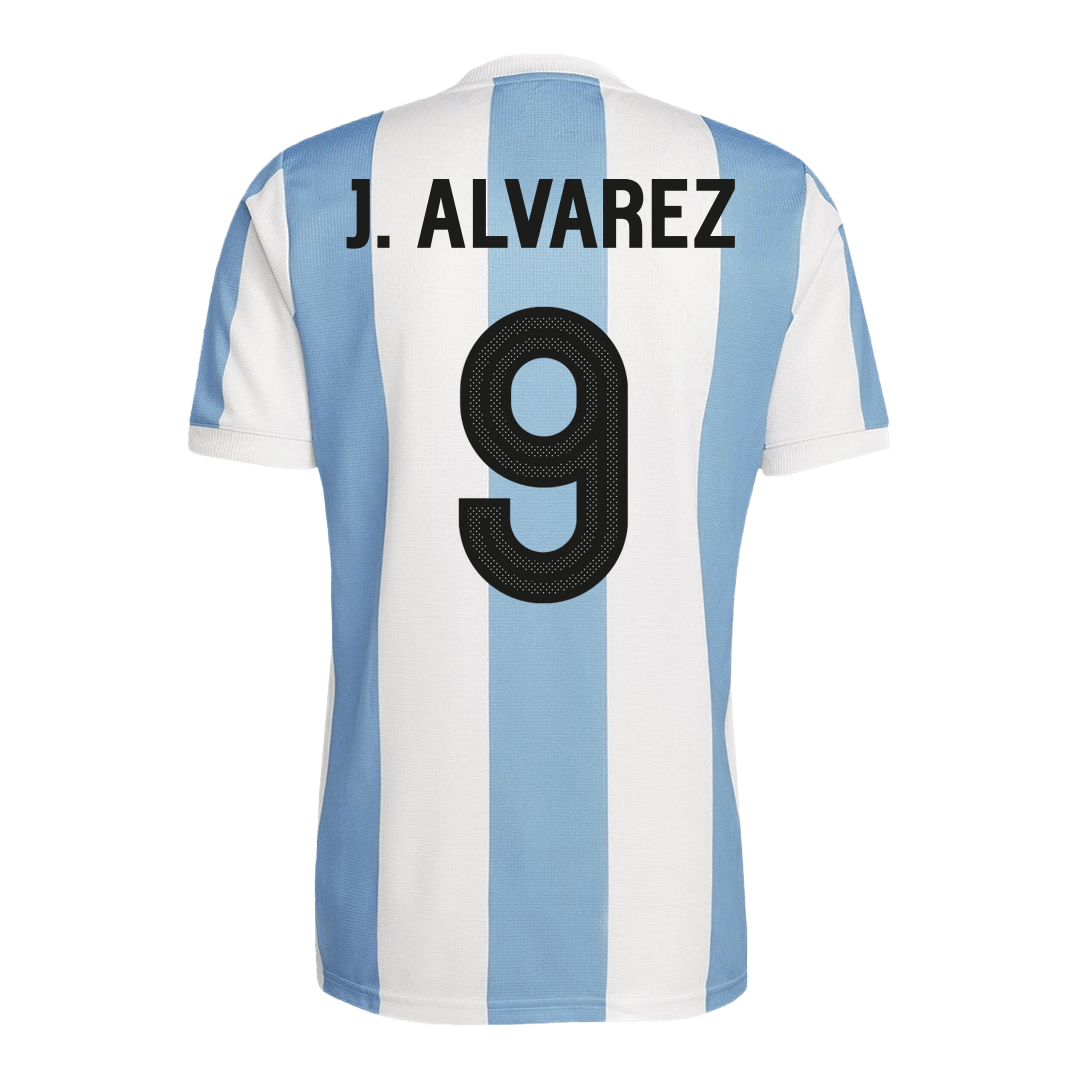 J.ALVAREZ #9 Προσαρμοσμένη φανέλα Argentina Soccer Jersey 2024 50th Anniversary