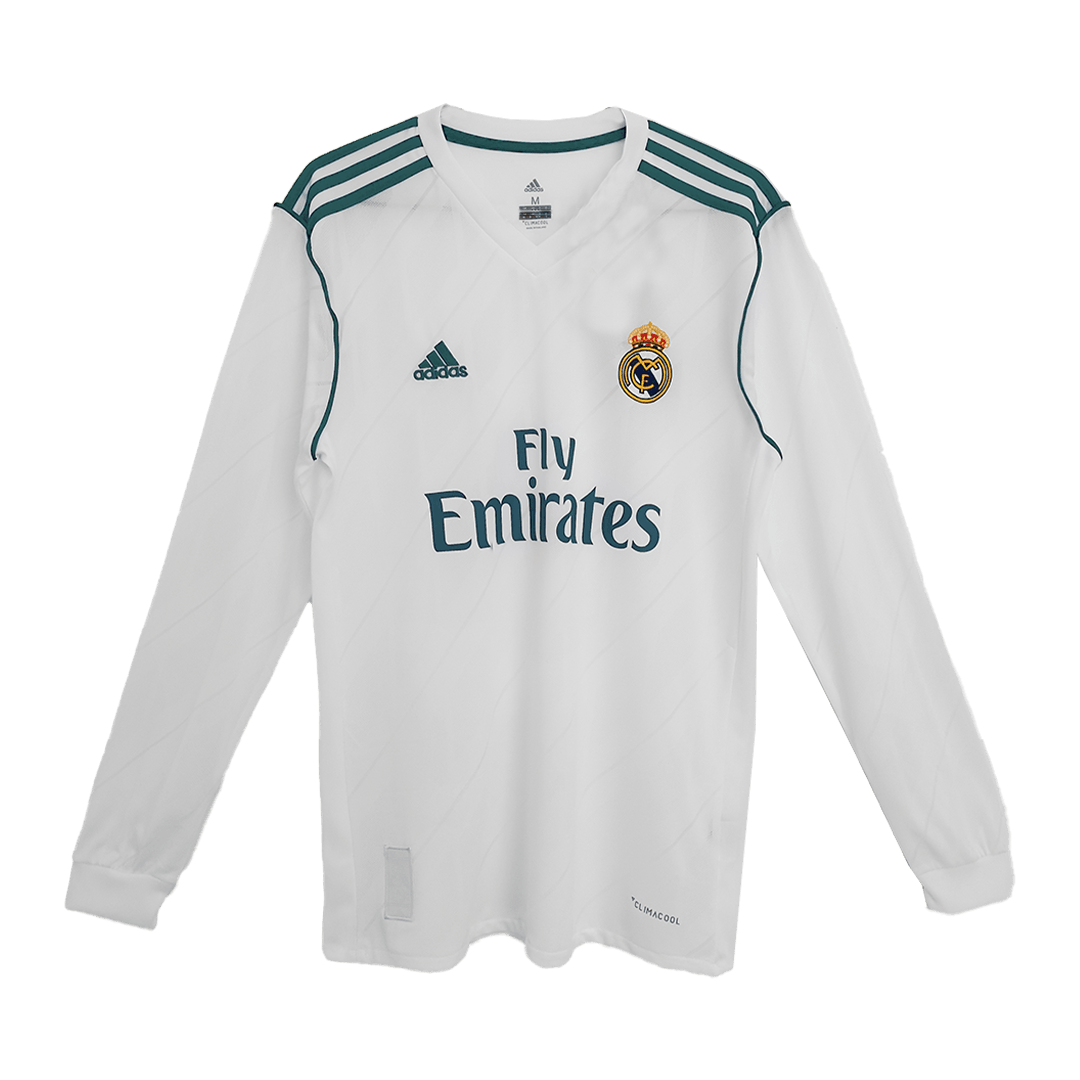 RONALDO #7 Ρετρό φανέλα ποδοσφαίρου Real Madrid 2017/18