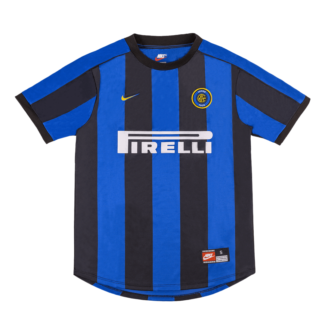 RONALDO #9 Inter Milan Retro Jersey Home Soccer Shirt 1999/00