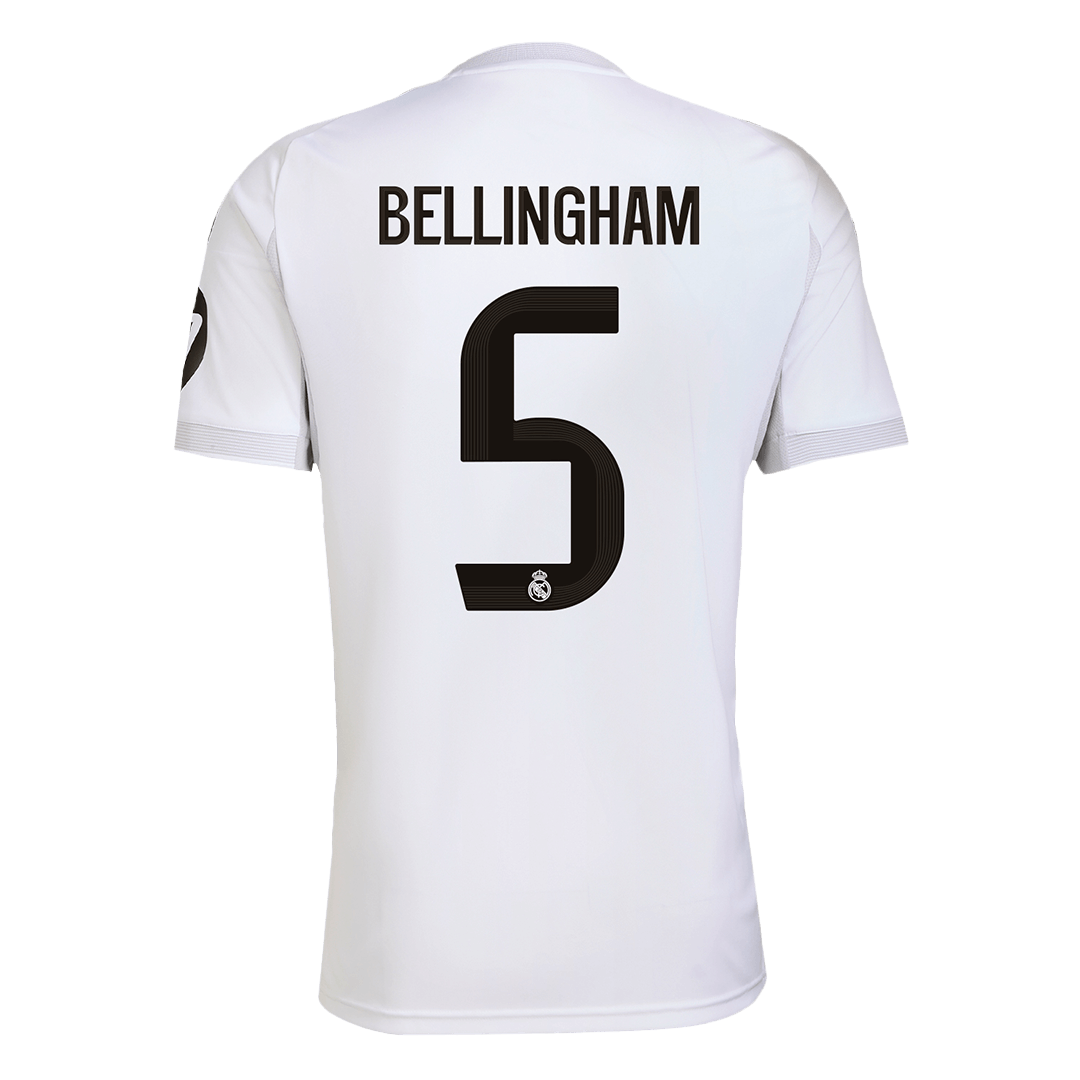 BELLINGHAM #5 Φανέλα ποδοσφαίρου Ρεάλ Μαδρίτης εντός έδρας 2025/26
