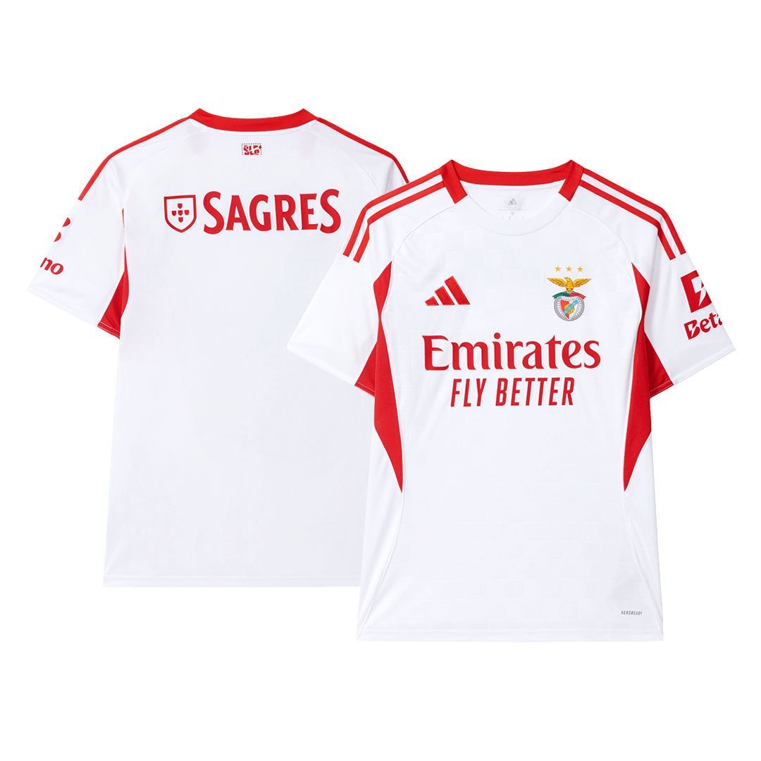 Φανέλα ποδοσφαίρου Benfica για την τρίτη εκτός έδρας ομάδα 2025/26