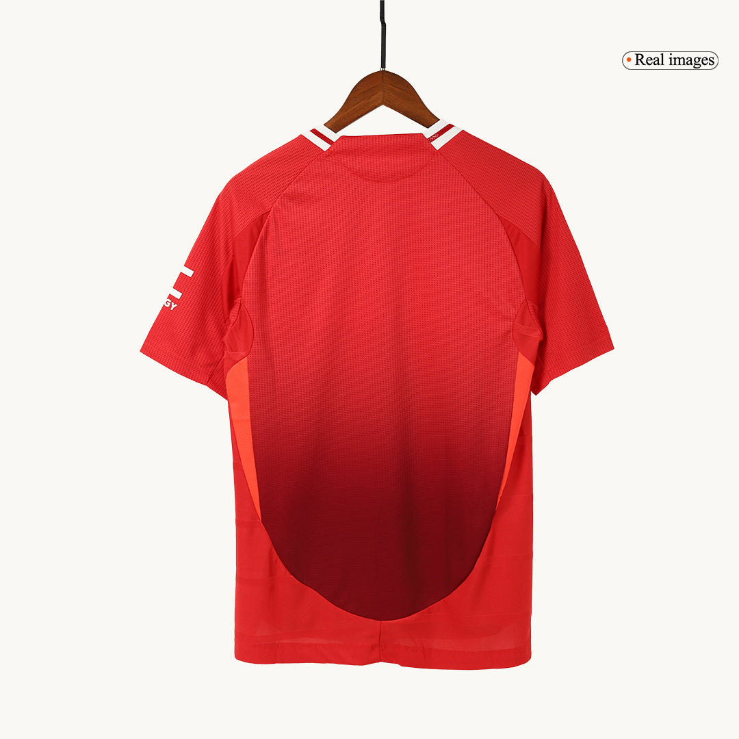 Αυθεντική φανέλα RASHFORD #10 Soccer Jersey Manchester United 2024/25