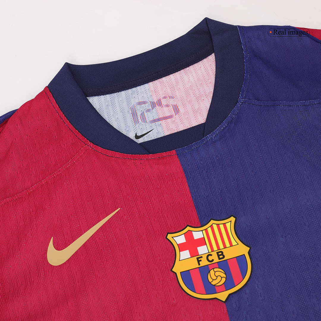 Αυθεντική φανέλα COLDPLAY #10 Soccer Jersey Barcelona 2024/25