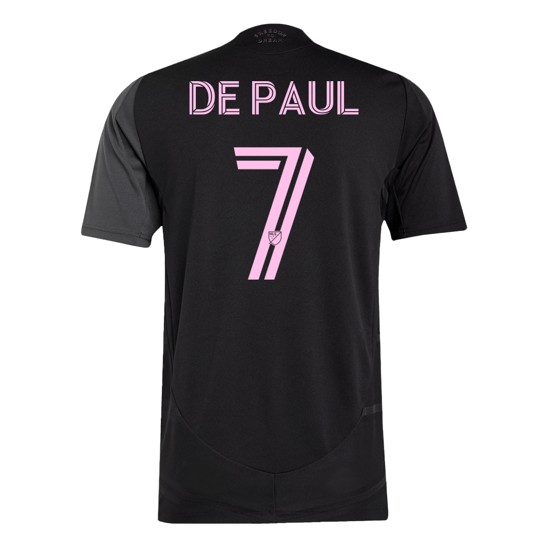 Inter Miami CF DE PAUL #7 Εκτός Έδρας Αυθεντική Φανέλα Ποδοσφαίρου 2025