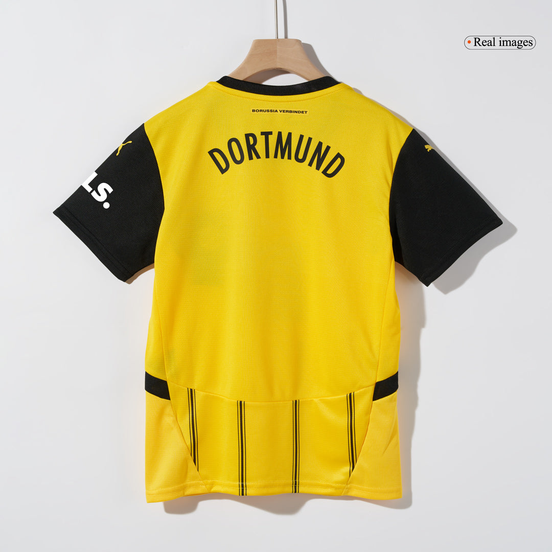 Παιδικές εμφανίσεις Borussia Dortmund Custom Home για το ποδόσφαιρο 2024/25
