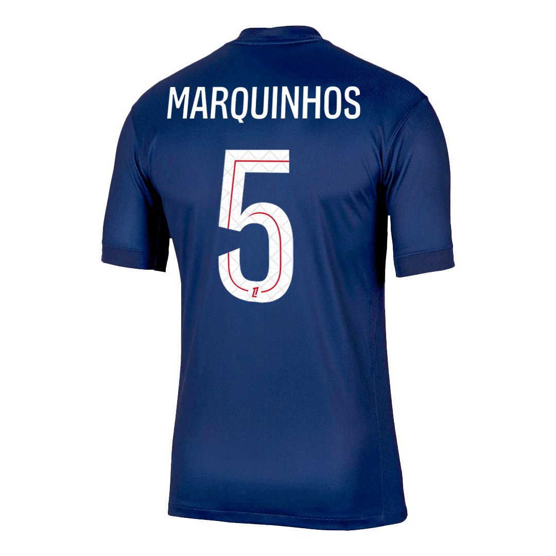 ΜΑΡΚΙΝΙΟΣ #5 Φανέλα Ποδοσφαίρου PSG Εντός Έδρας 2025/26