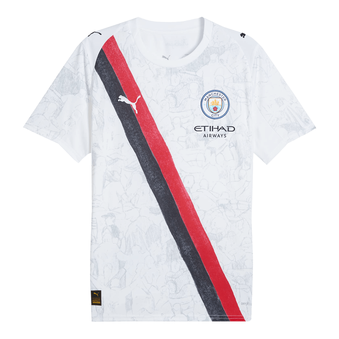 MARMOUSH #7 Manchester City KidSuper Soccer Jersey 2025/26 - Club World Cup