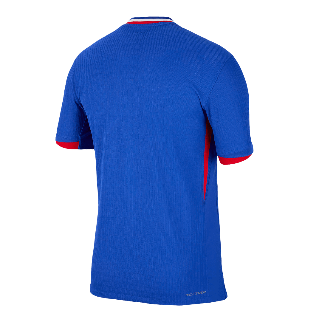 Αυθεντική μπλούζα MBAPPE #10 Soccer Jersey France 2024