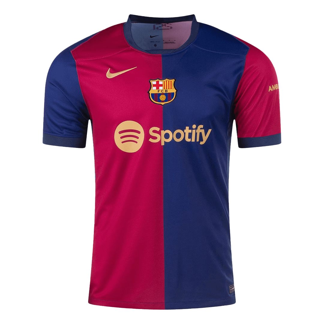 Προσαρμοσμένη φανέλα της Barcelona Soccer Jersey 2024/25