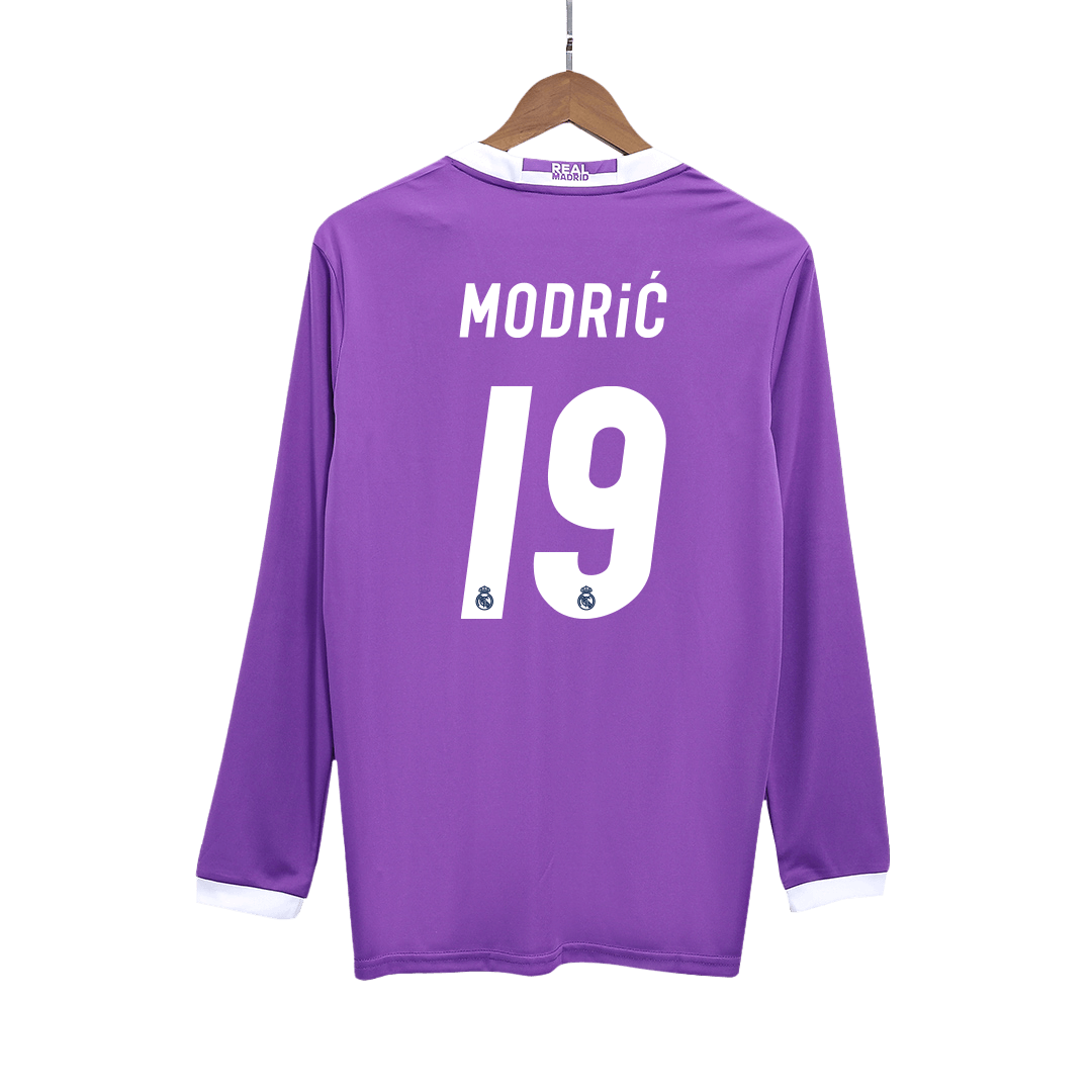 MODRIC #19 Ρεάλ Μαδρίτης Ρεάλ Μαδρίτης Ρεάλ Μαδρίτης Εκτός έδρας Μακρυμάνικη Ποδοσφαιρική Μπλούζα 2016/17