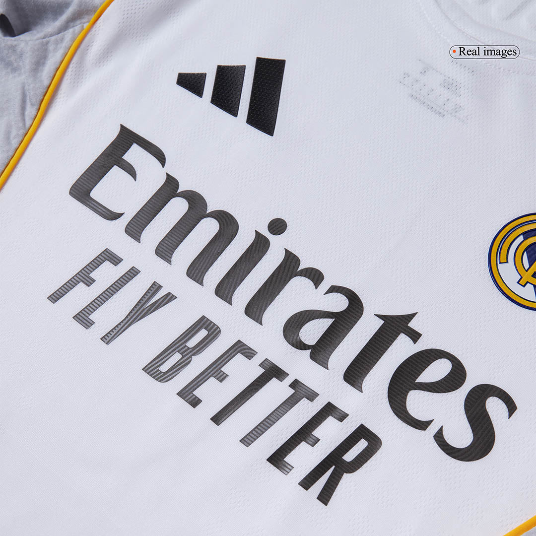 Αυθεντική εμφάνιση φανέλας Real Madrid Home 2025/26