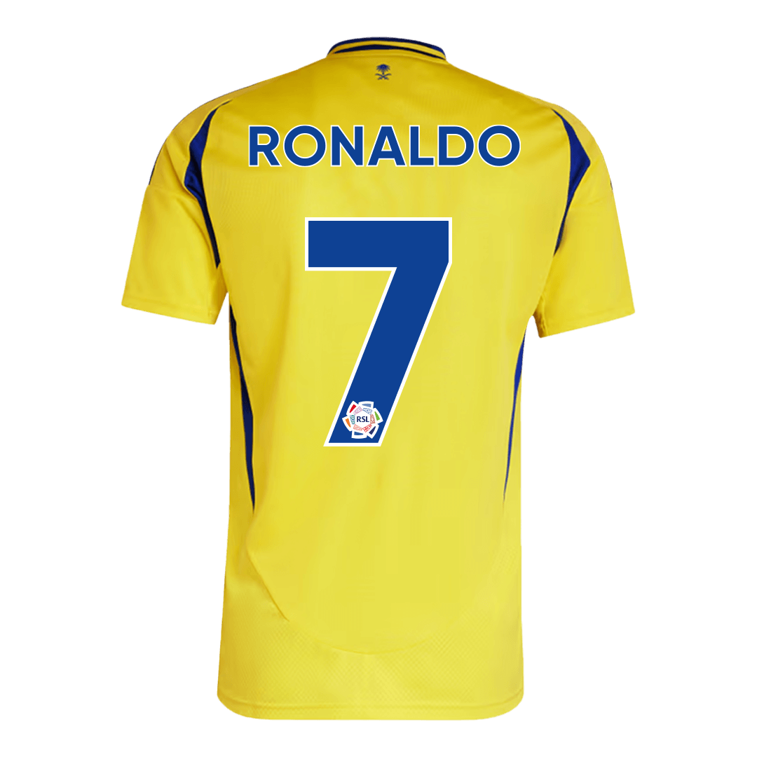 Al Nassr Jersey Custom RONALDO #7 Ποδοσφαιρικό Jersey Home 2024/25