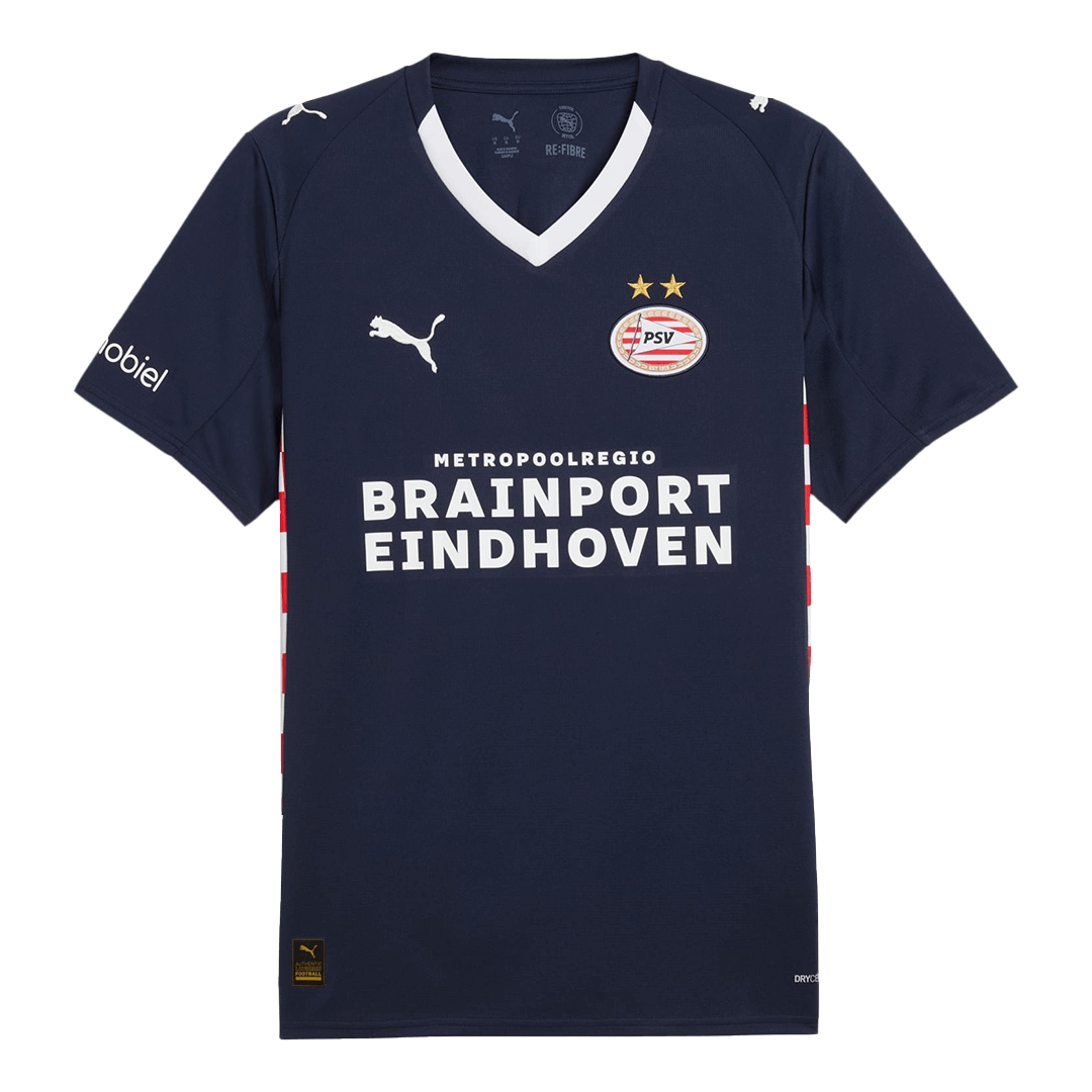 PSV Αϊντχόφεν Φανέλα Εκτός Έδρας Ποδοσφαίρου 2025/26