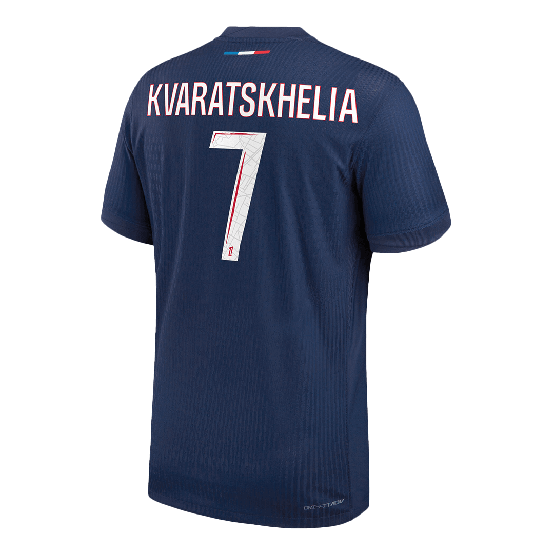 Αυθεντική ποδοσφαιρική φανέλα KVARATSKHELIA #7 PSG Εντός έδρας 2024/25