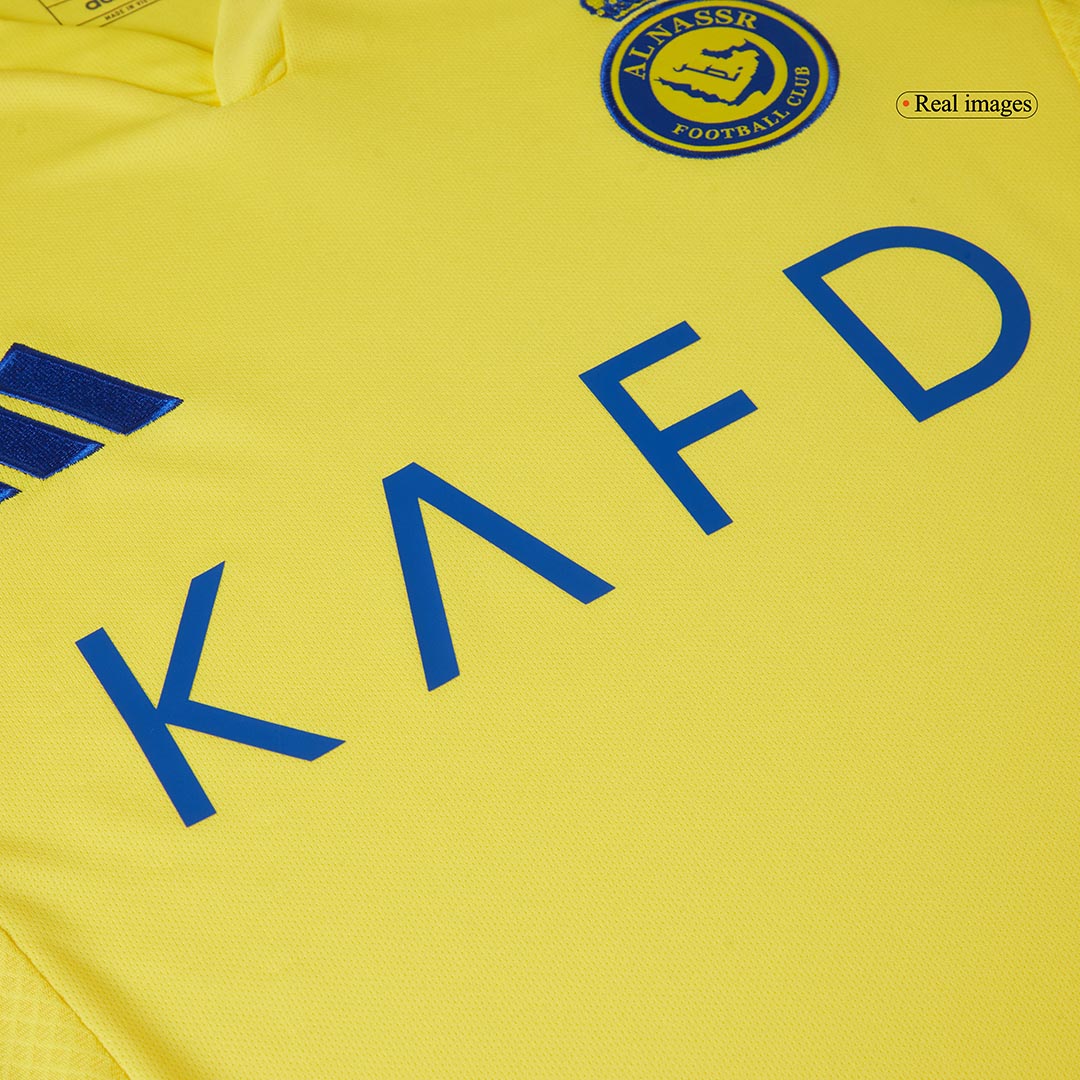 Al Nassr Jersey Custom RONALDO #7 Ποδοσφαιρικό Jersey Home 2024/25