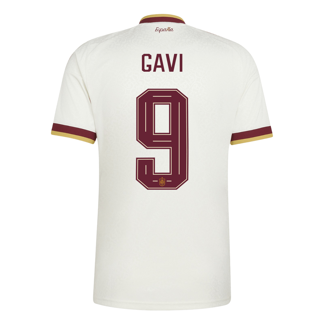 Ισπανία φανέλα Εκτός Παγκόσμιο Κύπελλο 2026 GAVI #9