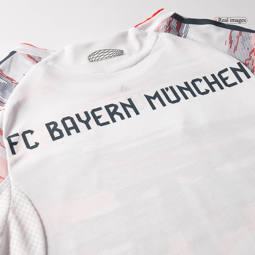 Αυθεντική ποδοσφαιρική φανέλα Bayern Munich εκτός έδρας 2025/26