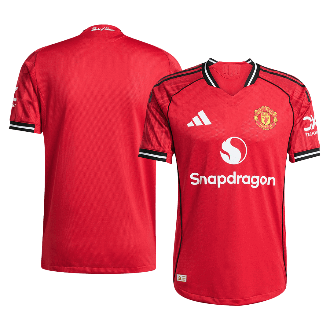 Αυθεντική ποδοσφαιρική φανέλα Manchester United για το σπίτι 2025/26