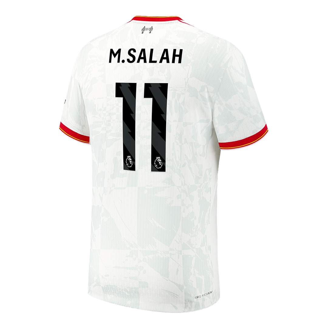Αυθεντική ποδοσφαιρική φανέλα M.SALAH #11 Liverpool Third Away Shirt 2024/25